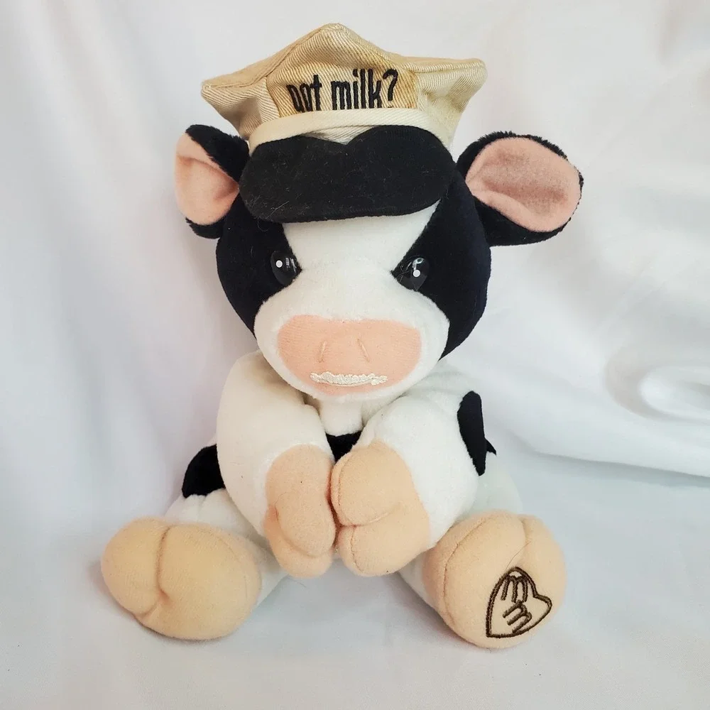 Enesco Mary's Moo Moos‎ Got Milk Cow Plush Stuffed Animal 7